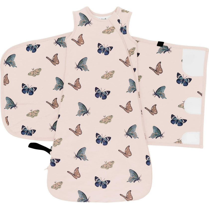 Sleep Bag Swaddler, Blush Butterfly