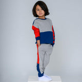 Sporty Color block Sweatpants/ Joggers
