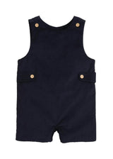 Button Tab John John - Navy Corduroy