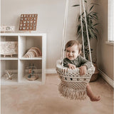 Macrame Swing & Love Mom Bodysuit Bundle
