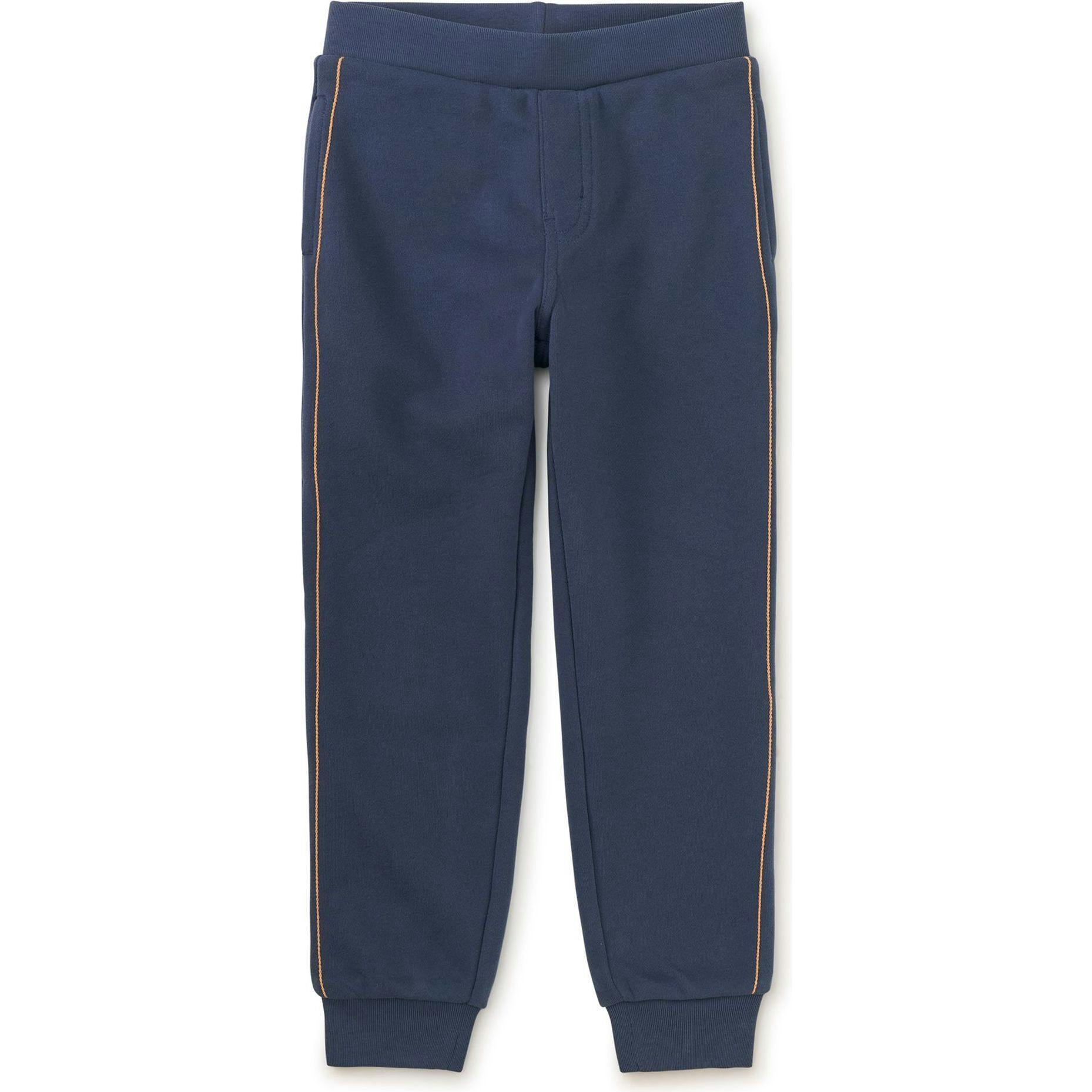 Side Stitch Joggers, Blue