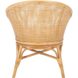 Dustin Rattan Accent Chair with Cushion