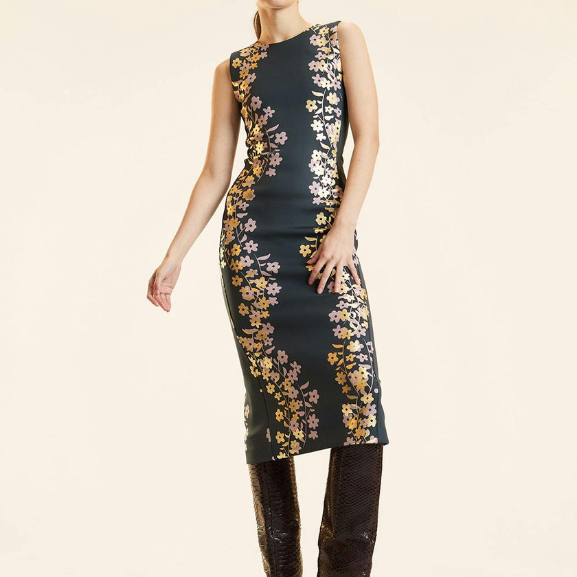 Sleeveless Bonded Dress