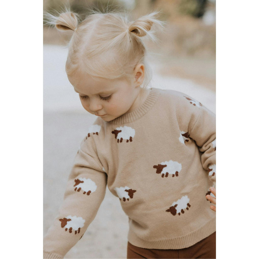 Baa Baa Sheep Jacquard Sweater