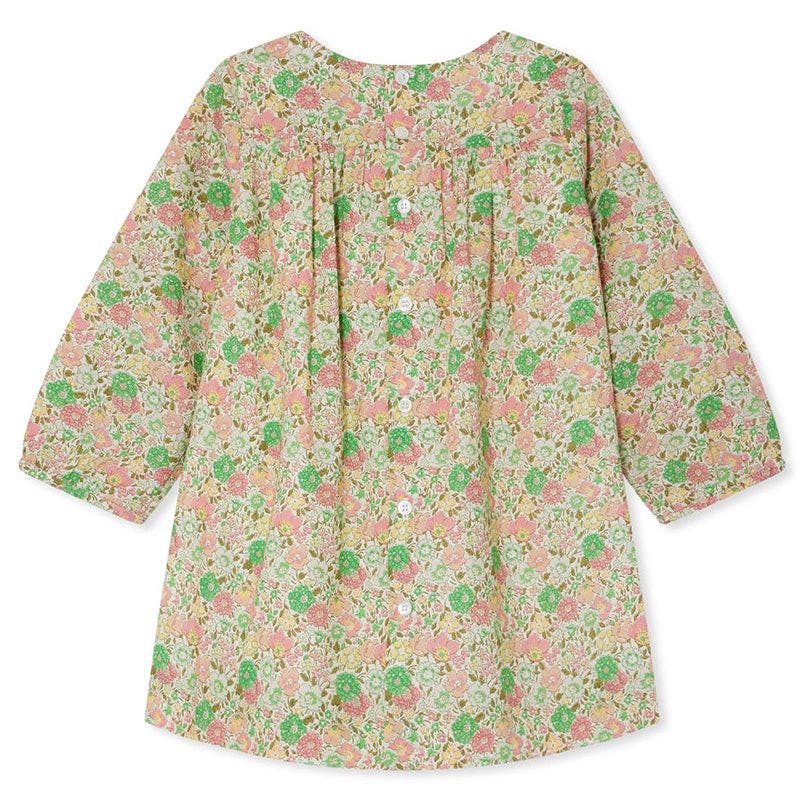 BONPOINT Felicie Dress - Rose Pale