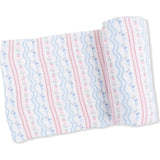 Tulip Stripe - Swaddle Blanket