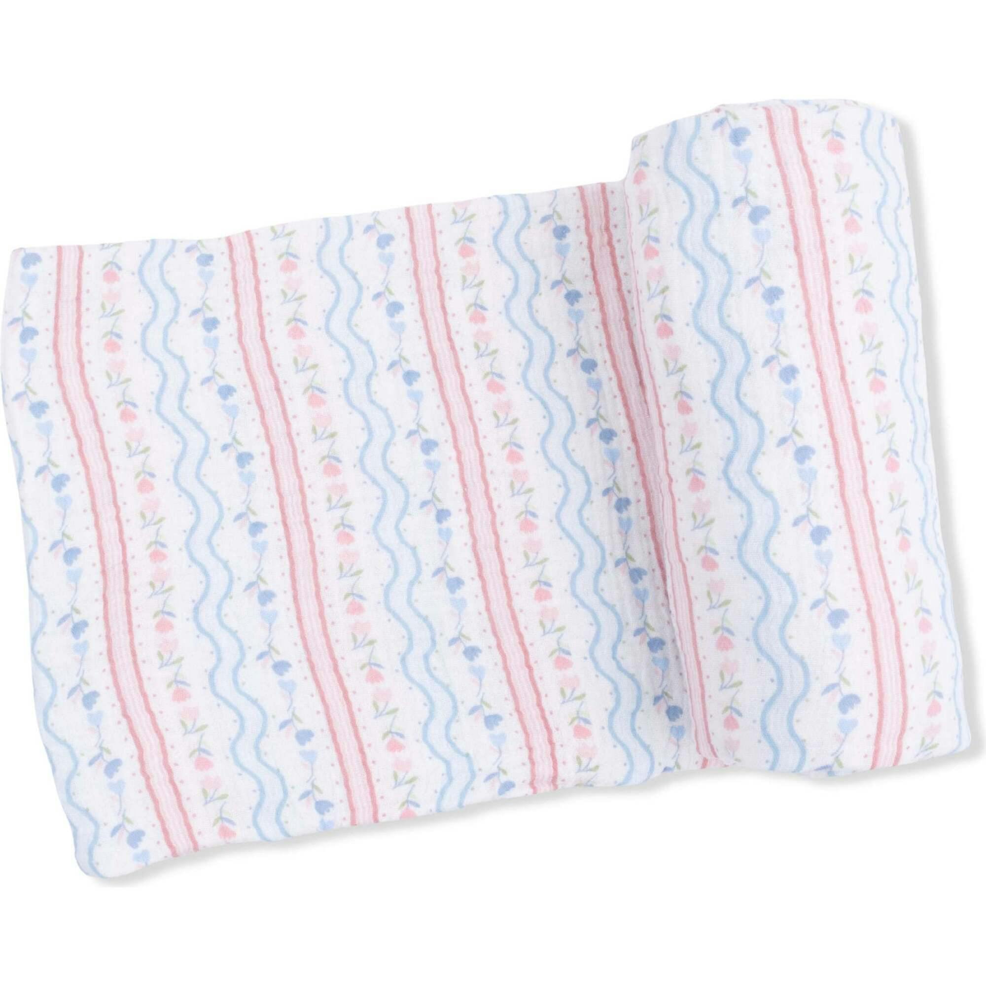 Tulip Stripe - Swaddle Blanket