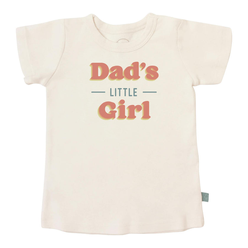 graphic tee | dads little girl