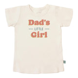 graphic tee | dads little girl