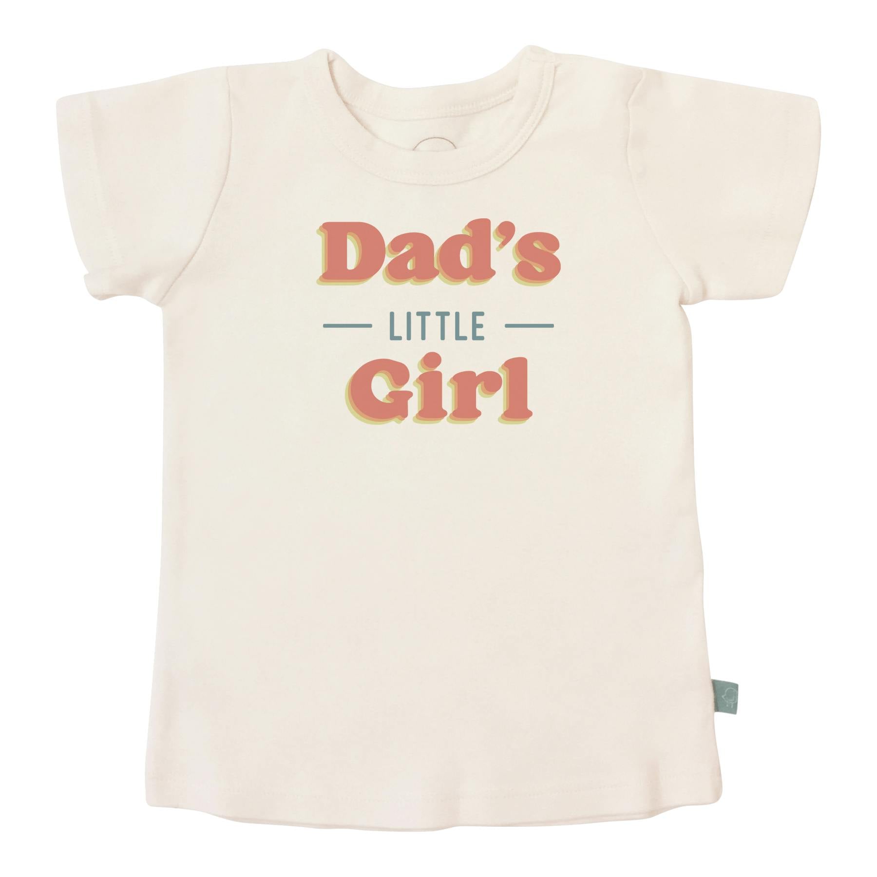 graphic tee | dads little girl