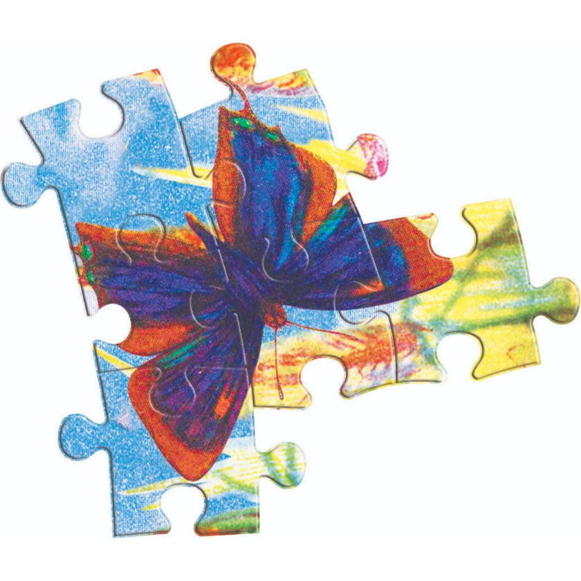 Piece and Love Mushrooms and Butterflies 500 Piece Jigsaw Puzzle