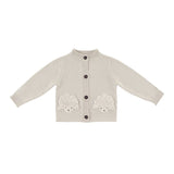 Dieck Cardigan | Lammies | White Sand