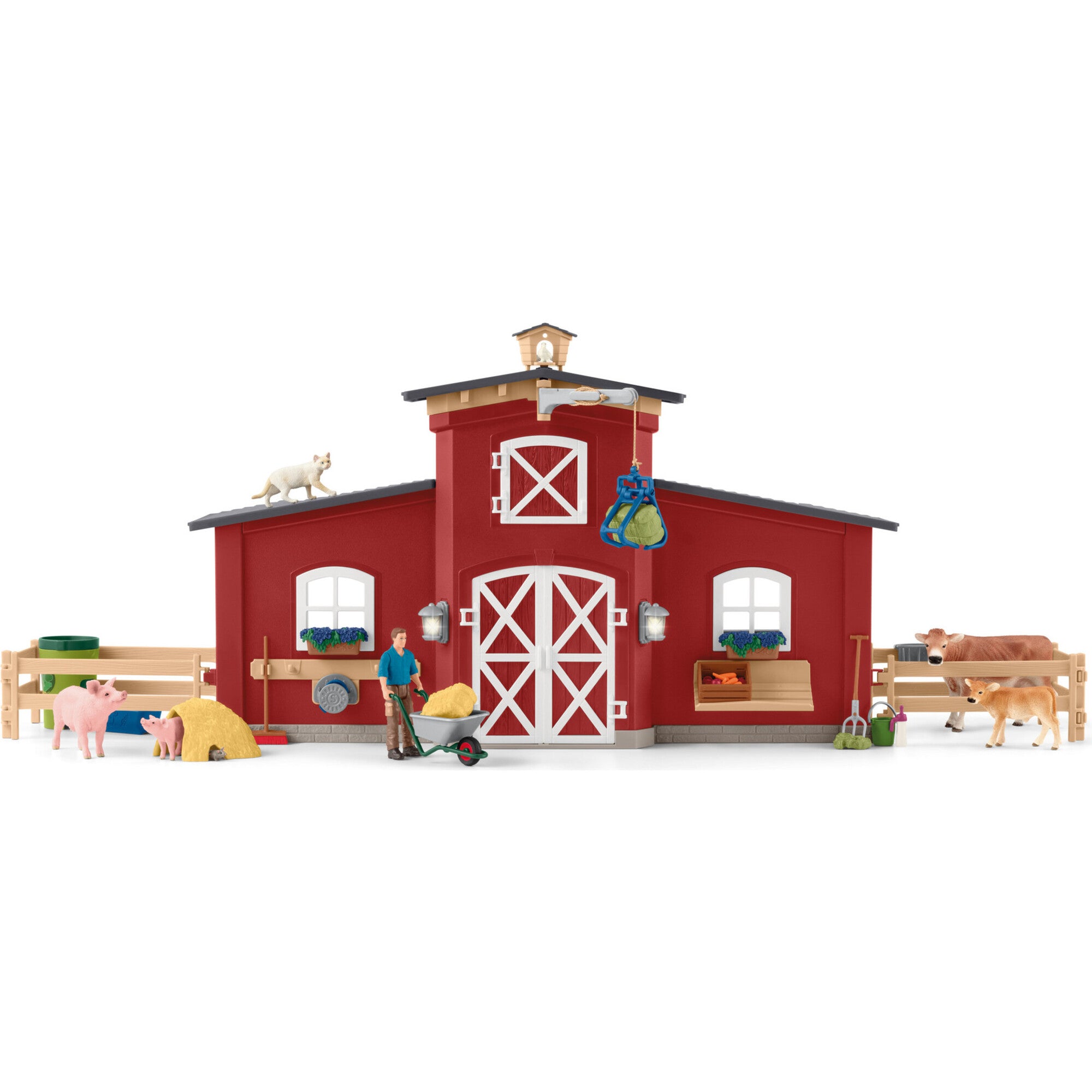 Schleich Farm World: Red Barn Playset