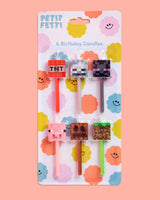 Pixel Candles - set of 6