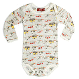 Vintage Trailers Organic Cotton Long Sleeve One Piece