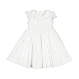 Antoinette Ceremony White Smocked Girl Dress