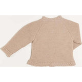 Cable Detail Cardigan in Beige (6mths-3yrs)