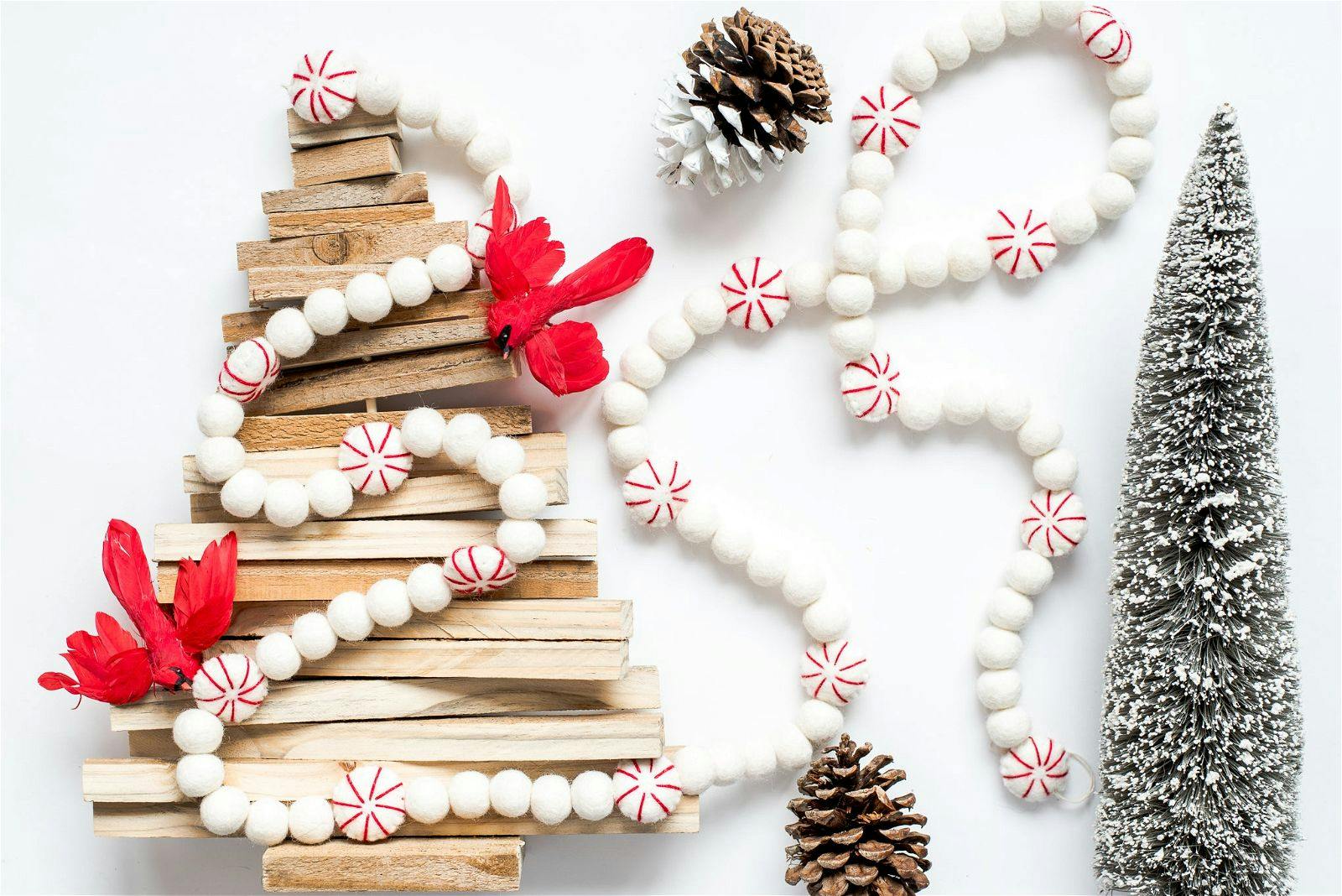 Peppermint Garland