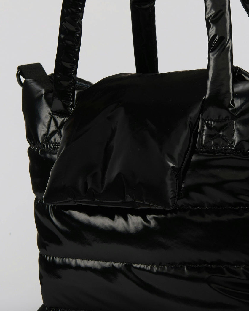 Capri Diaper Tote • Liquid Shine