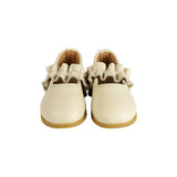 Tiffie Ballerinas | Cream Leather