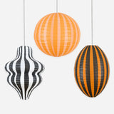 Stripy Halloween Lanterns