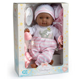 Nonis Boutique: 15" Doll - African American - Pink 10pc