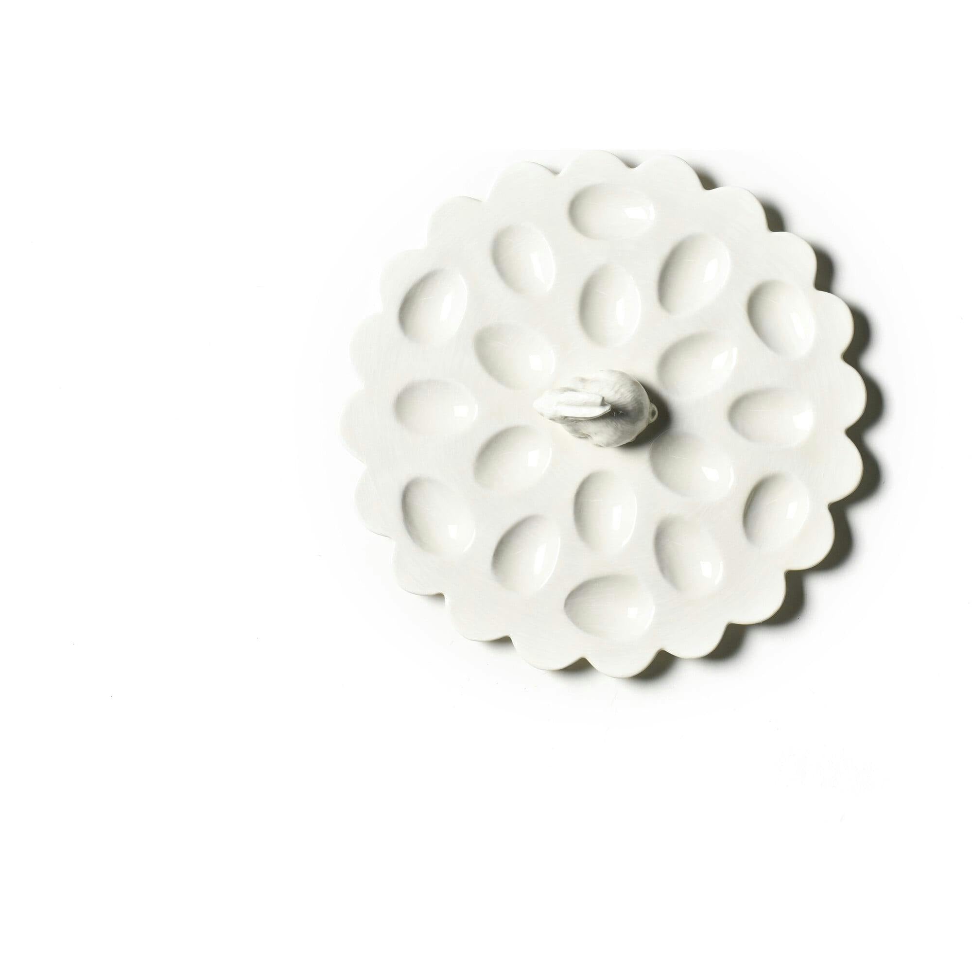 Egg Tray with Shaped White