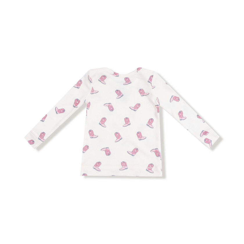 Petite Cowgirl Boots - Loungewear Set