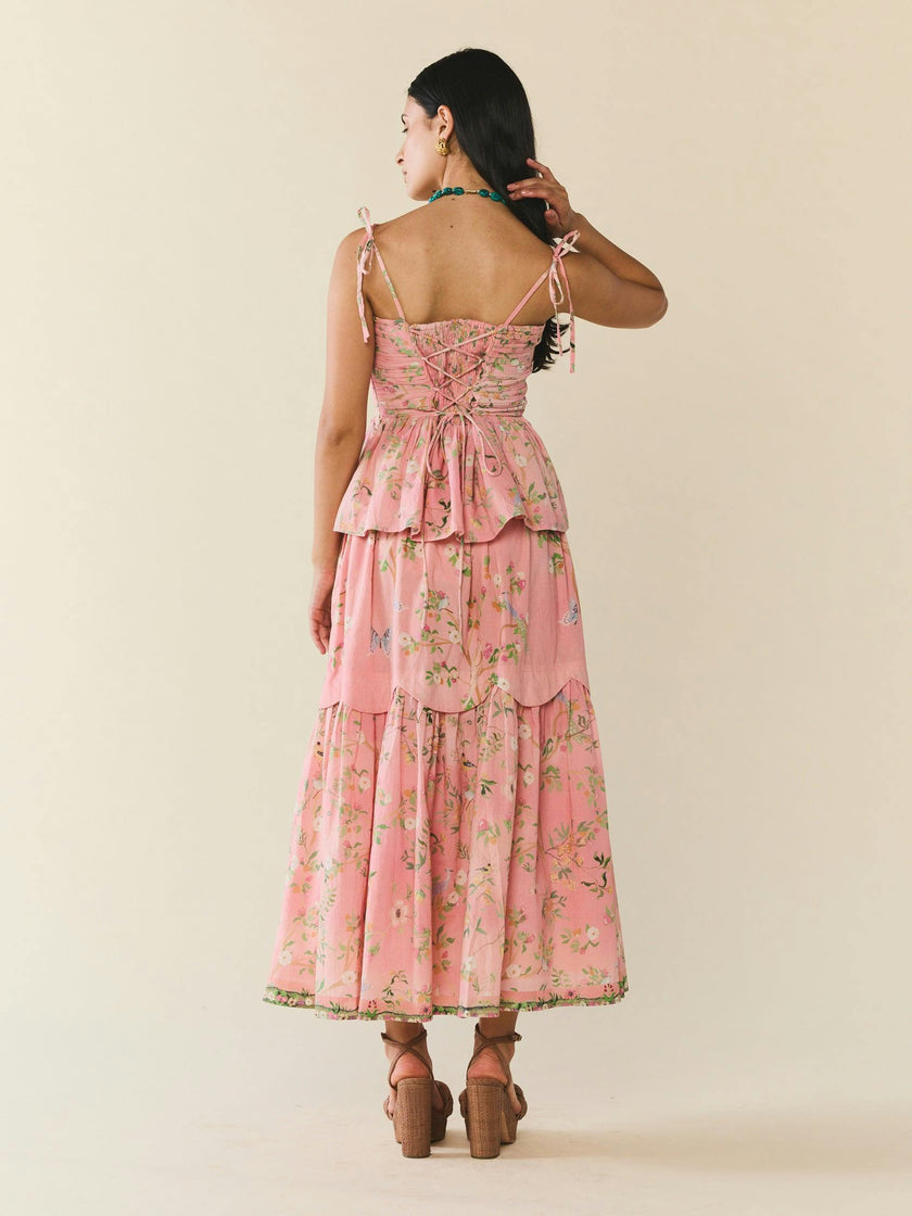 Erin Skirt, Peony Peacock x Larsen McDowell