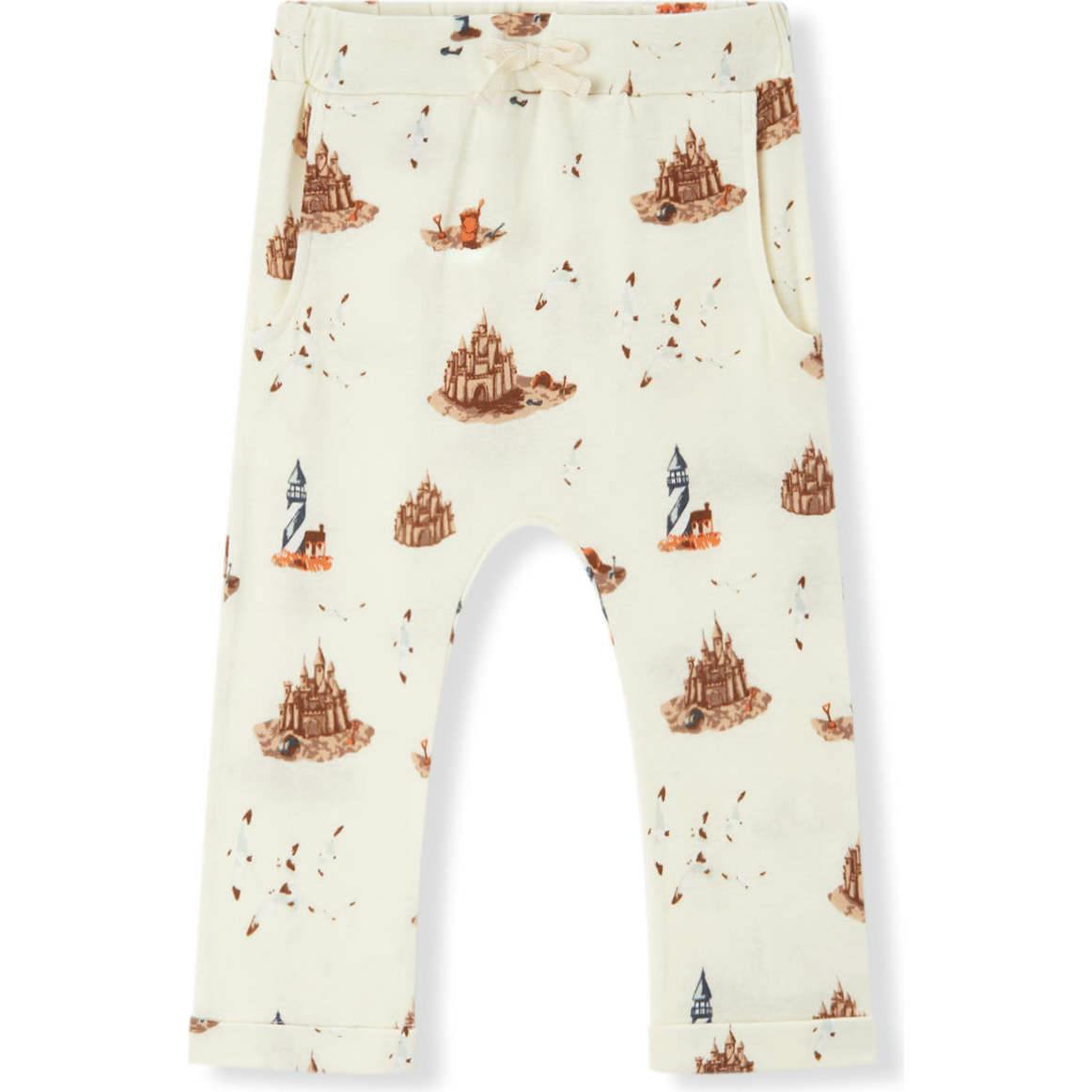 Sandcastle Organic Cotton Baby Jogger Pants
