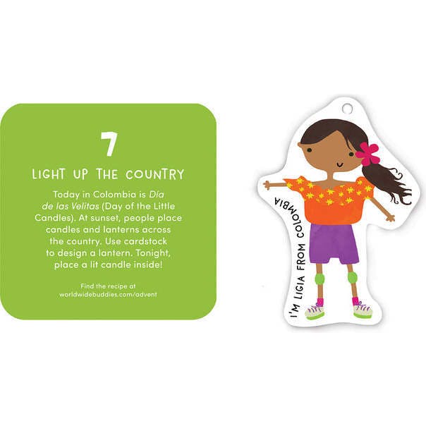 Children's Around The World Advent Calendar