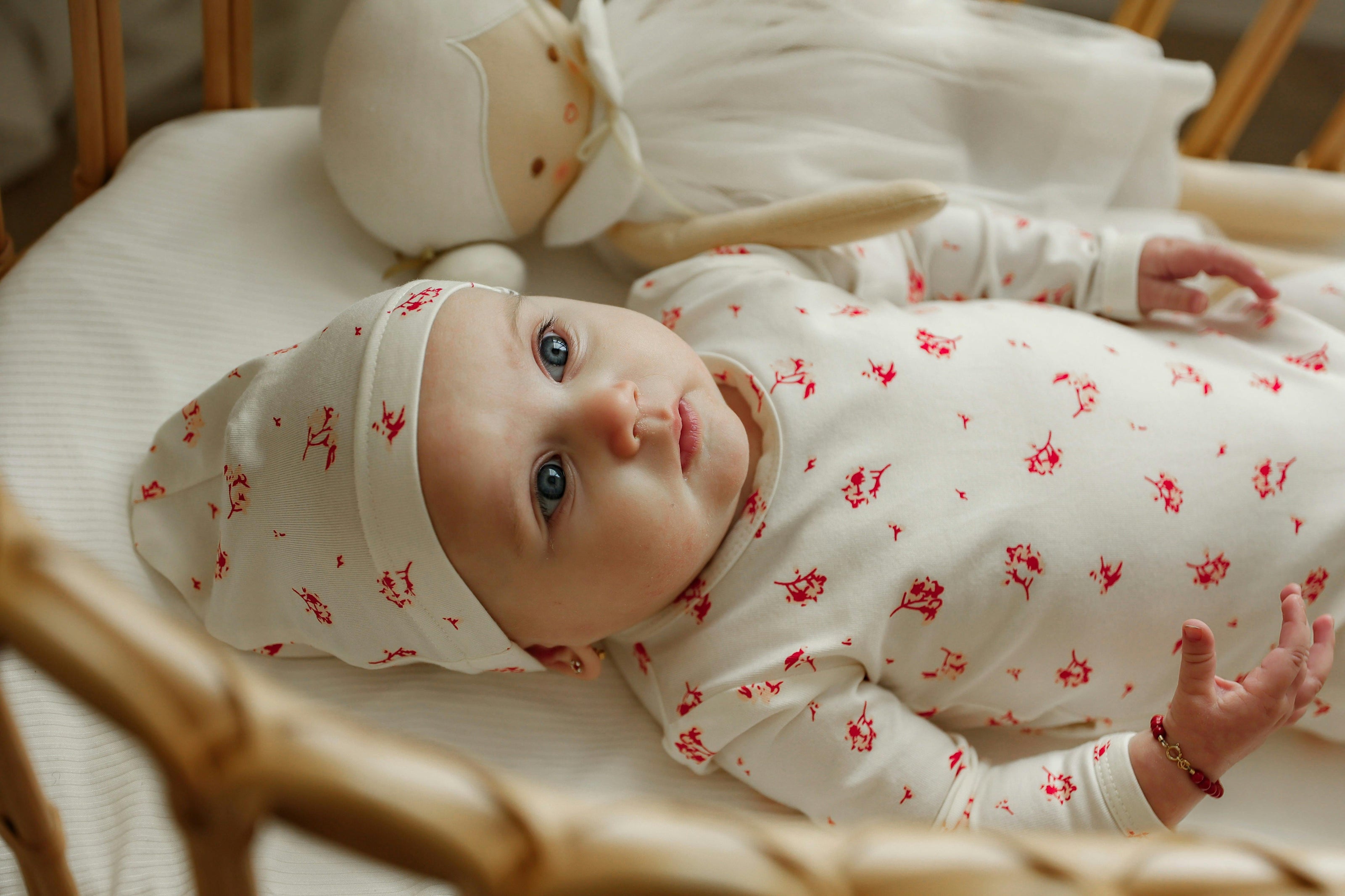 Flower Print Onesie