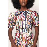Sophia Dress in Midnight Garden