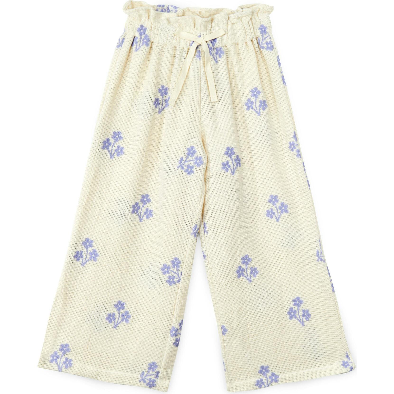 Mipounet SS26 Sandrine, Pant Ecru Blue