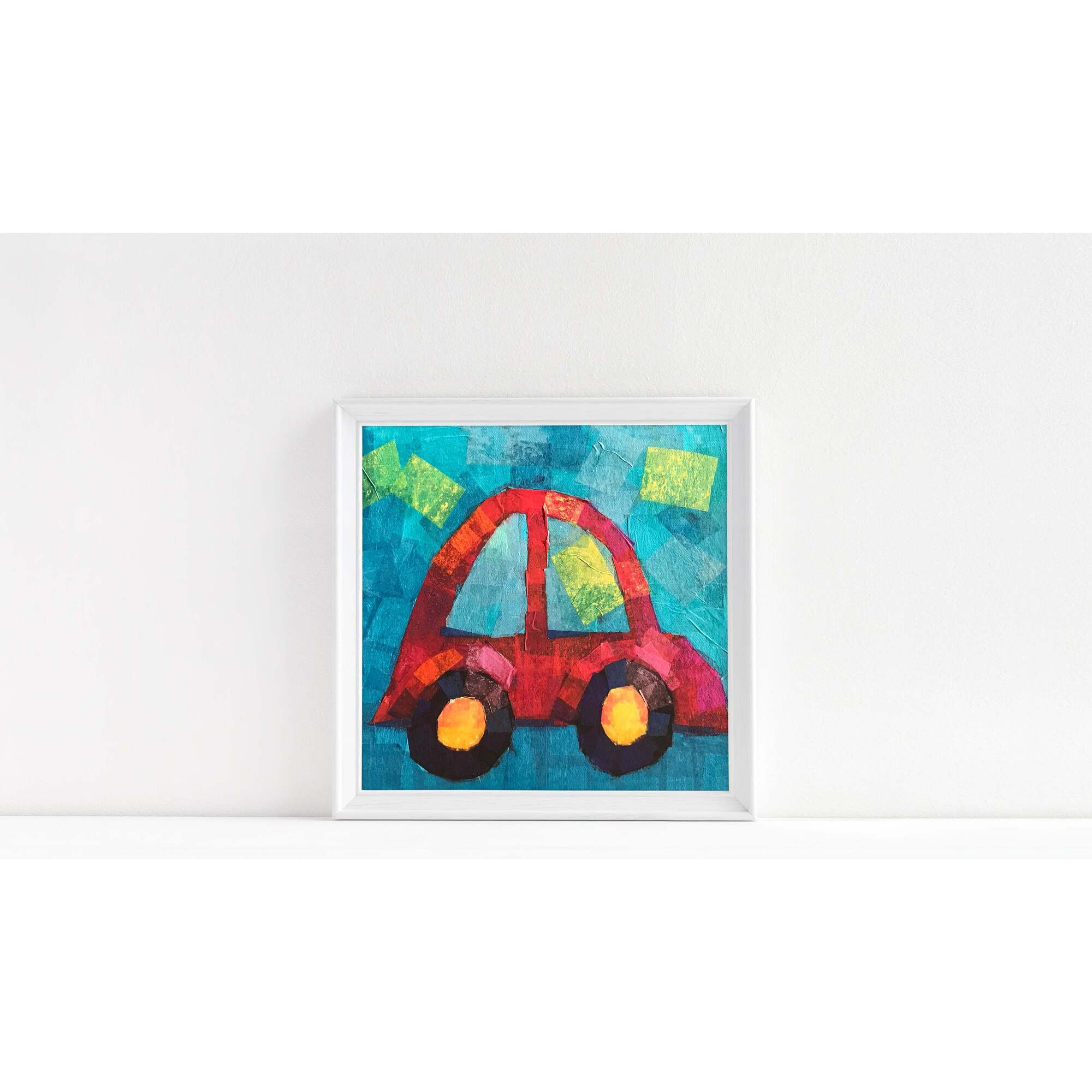 Car Print 11x14 Horizontal Frame