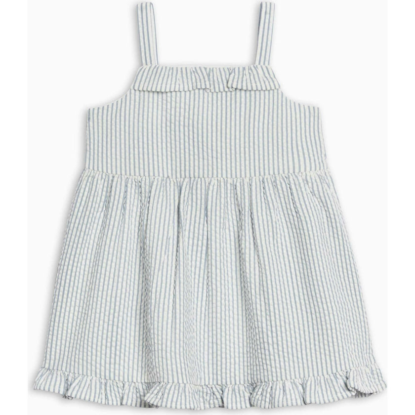 Juliette Seersucker Tank Dress - Shore Stripe / Sea
