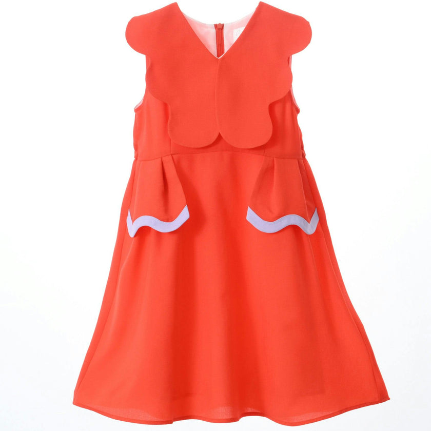 Colette Dress, Orange