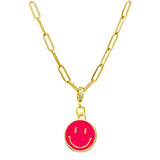 Happy Face Necklace