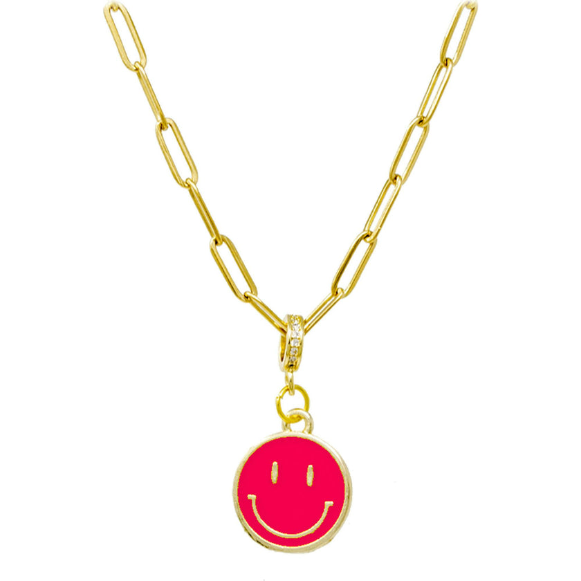 Happy Face Necklace