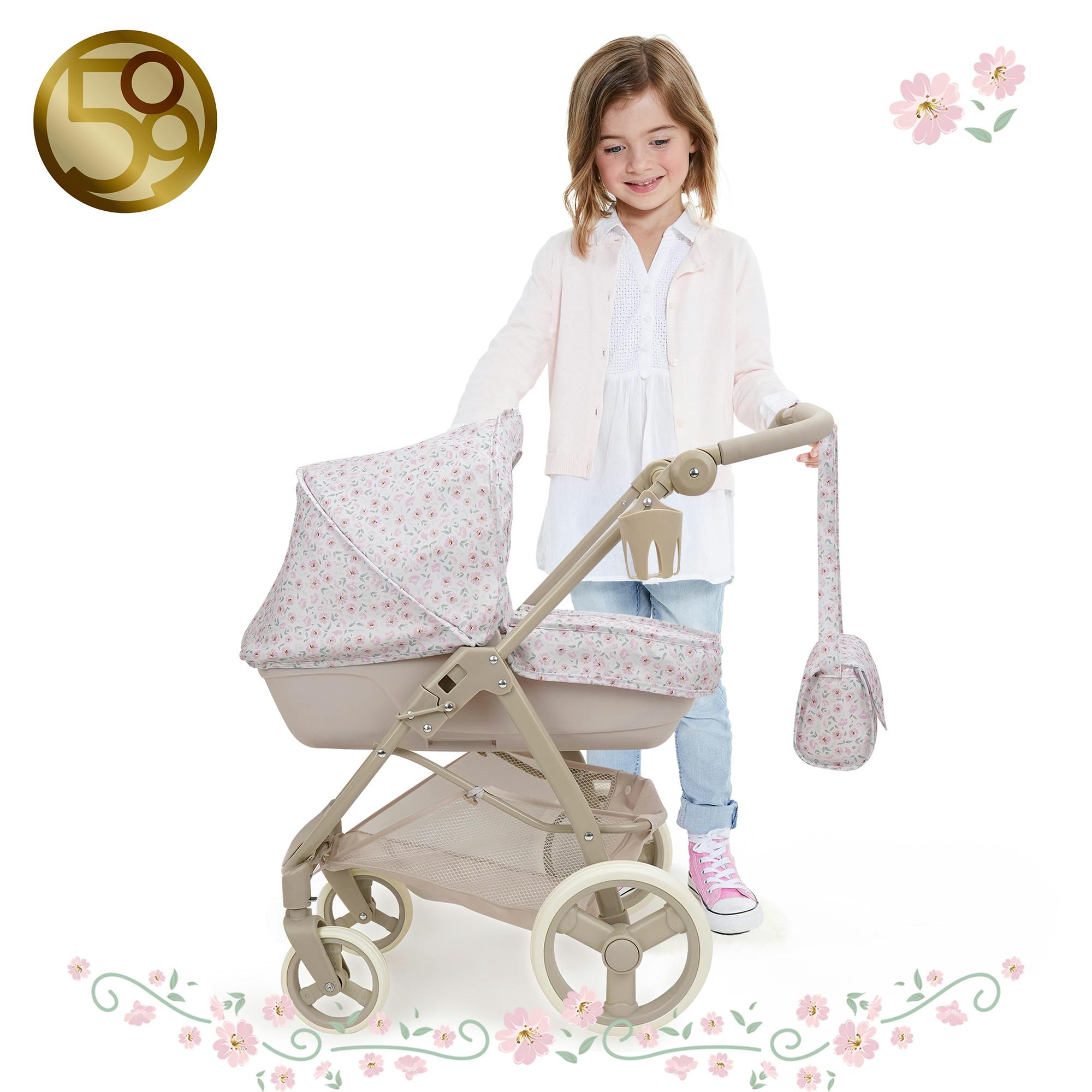 Little Flora: 2-In-1 Doll Pram - Bella