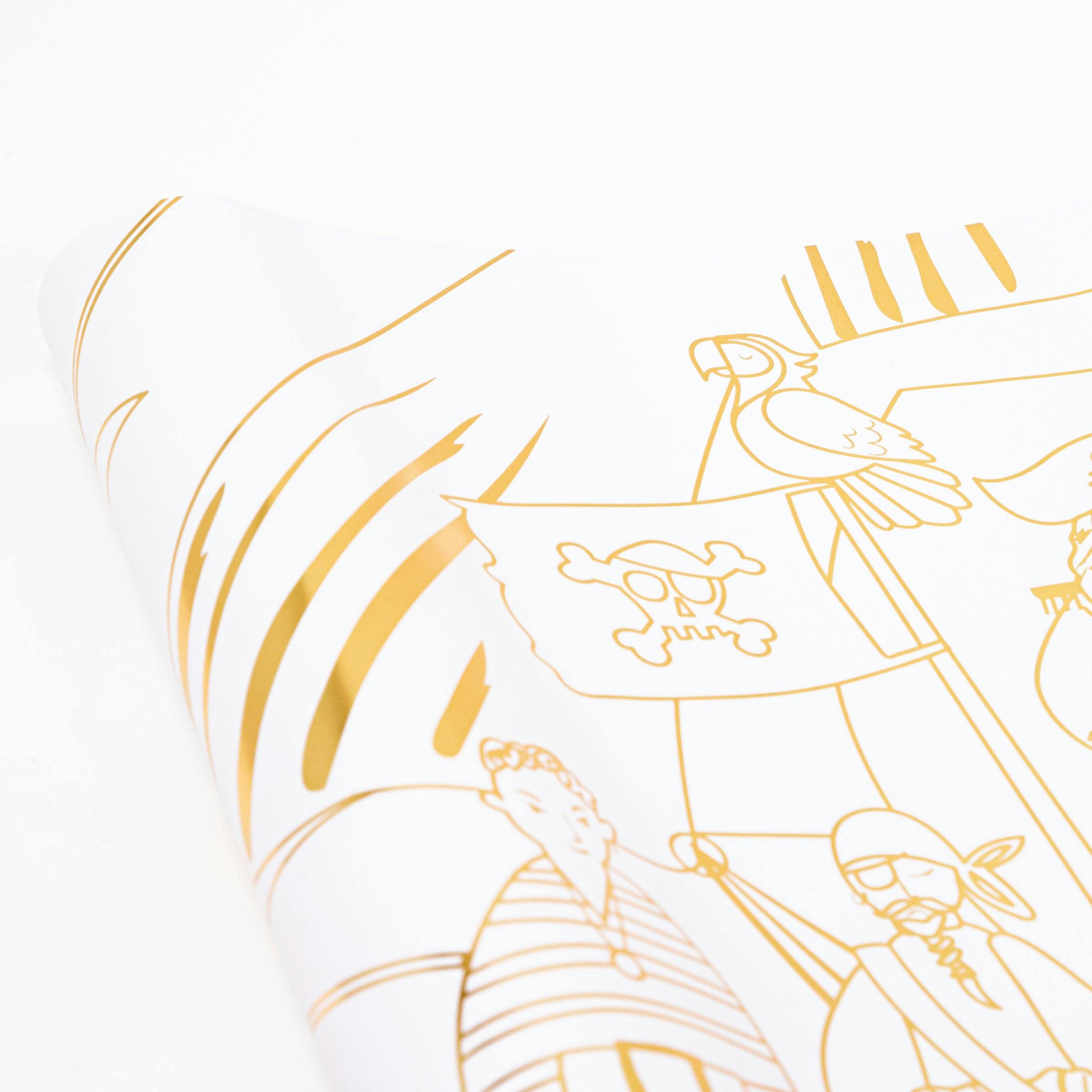 Pirate Coloring Posters