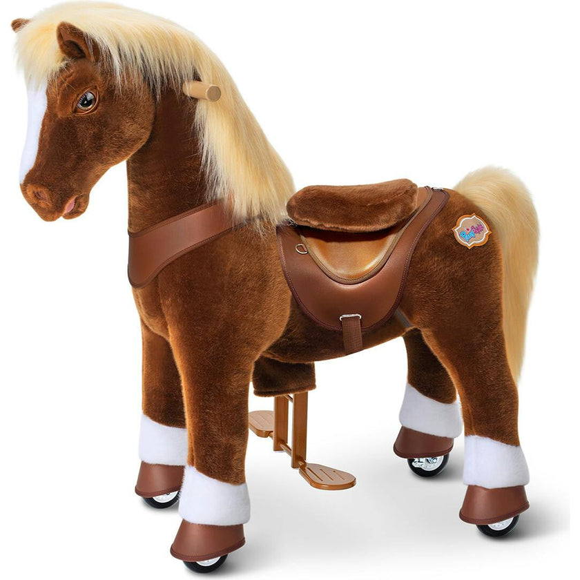 Model Y® Horse Ride-On Toy Age 4–7 – Brown