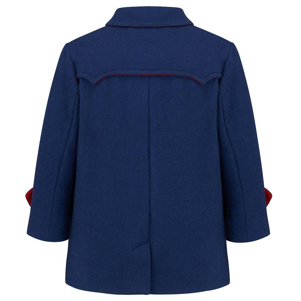 Marylebone Pea Coat - Portland Blue