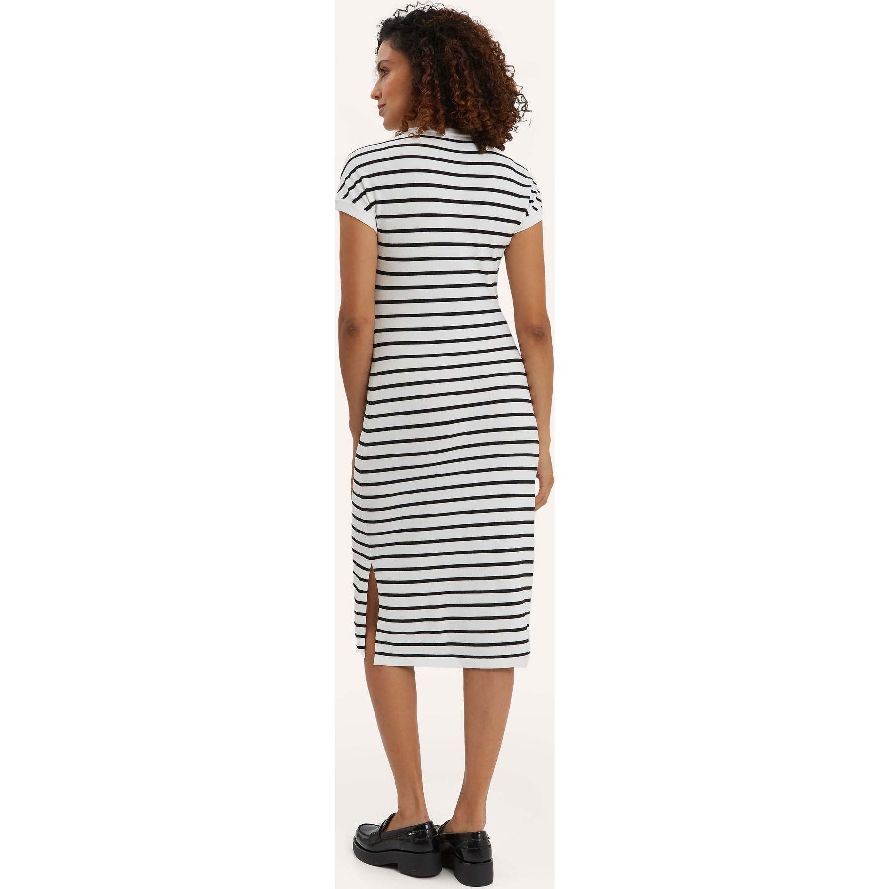 Women's Maternity Lydia Striped Knit Knotted Dress, Stripes