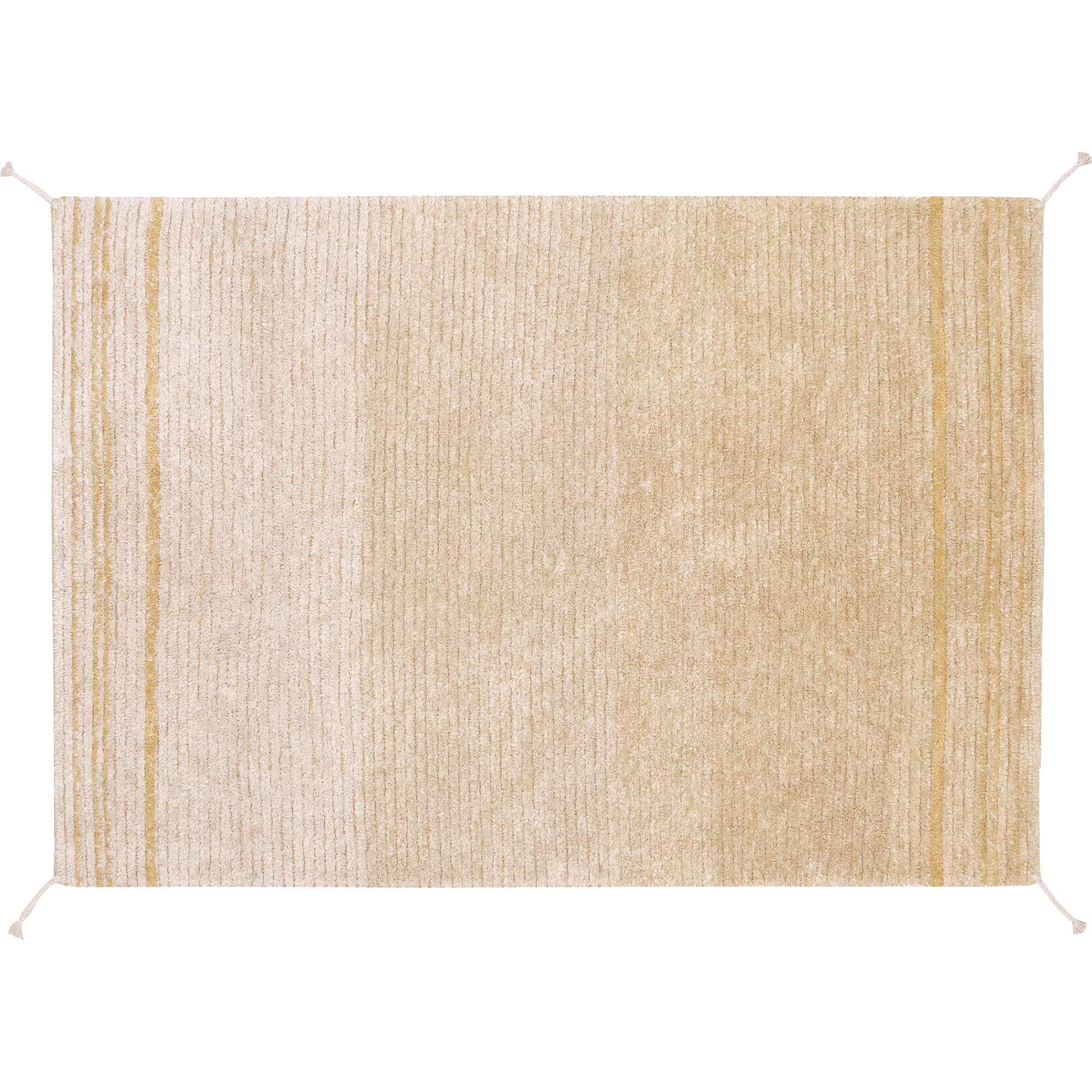Twin Reversible Rug, Yellow