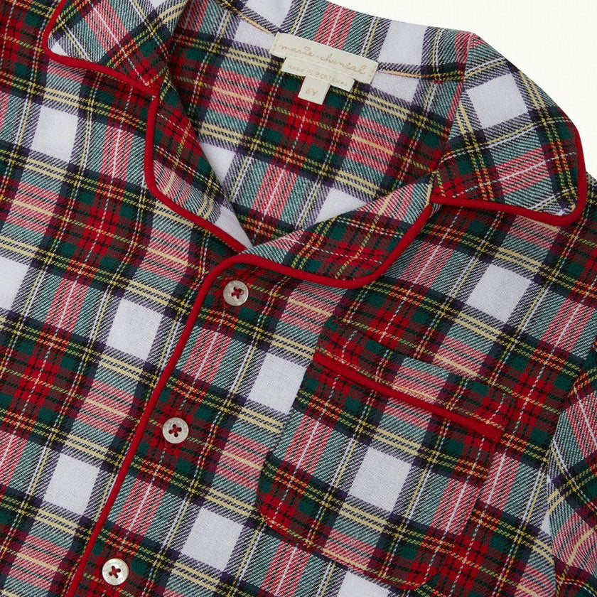 Charles Classic Tartan Pyjama - Child