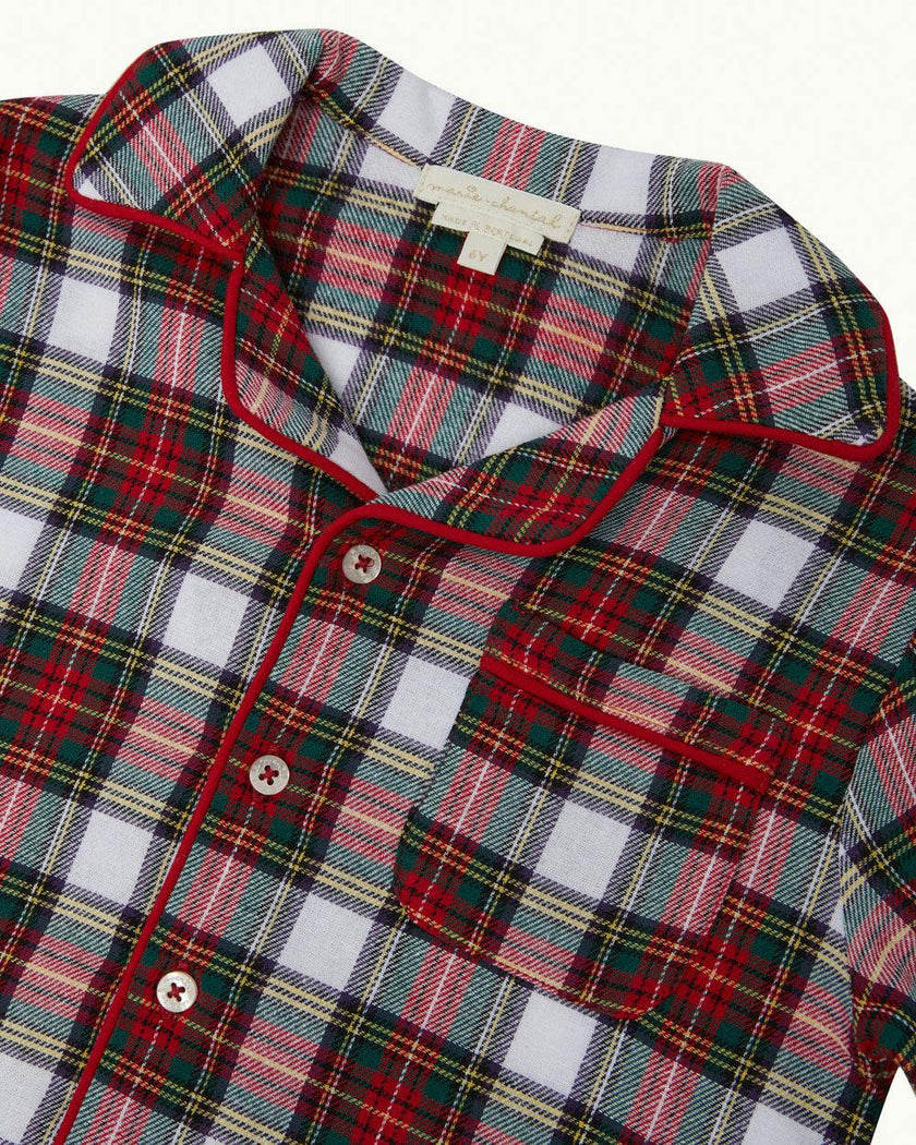 Charles Classic Tartan Pyjama - Child