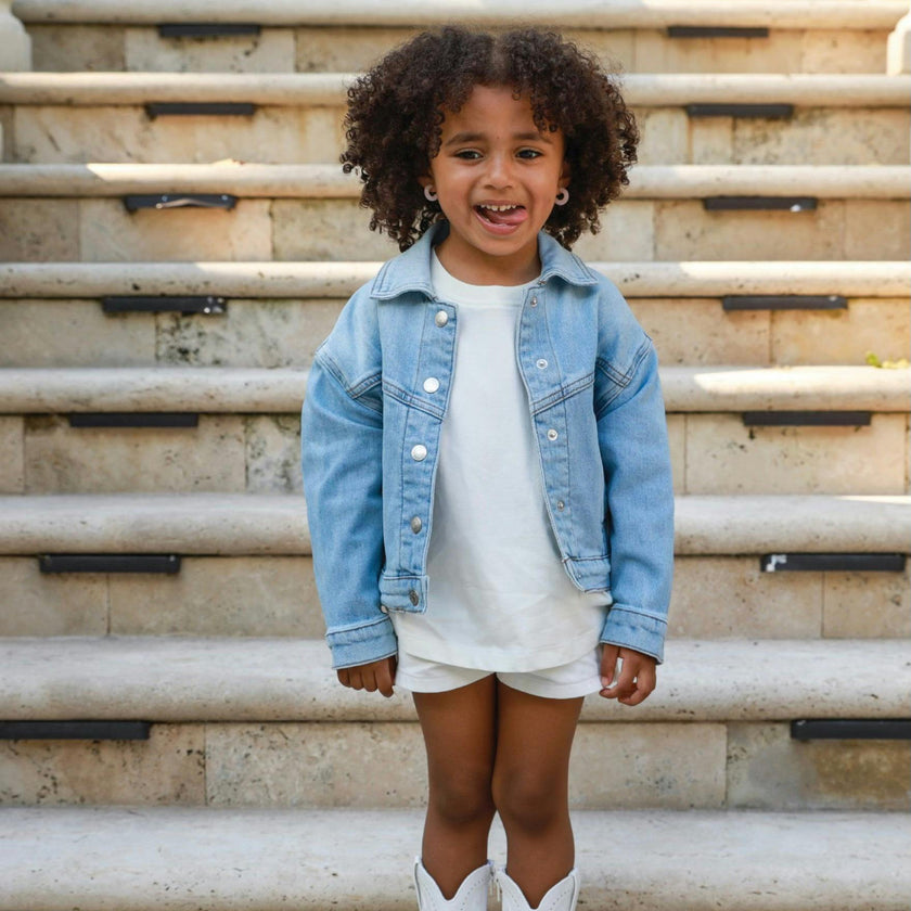 Denim Jacket (Modern Trucker Style)