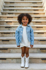 Denim Jacket (Modern Trucker Style)