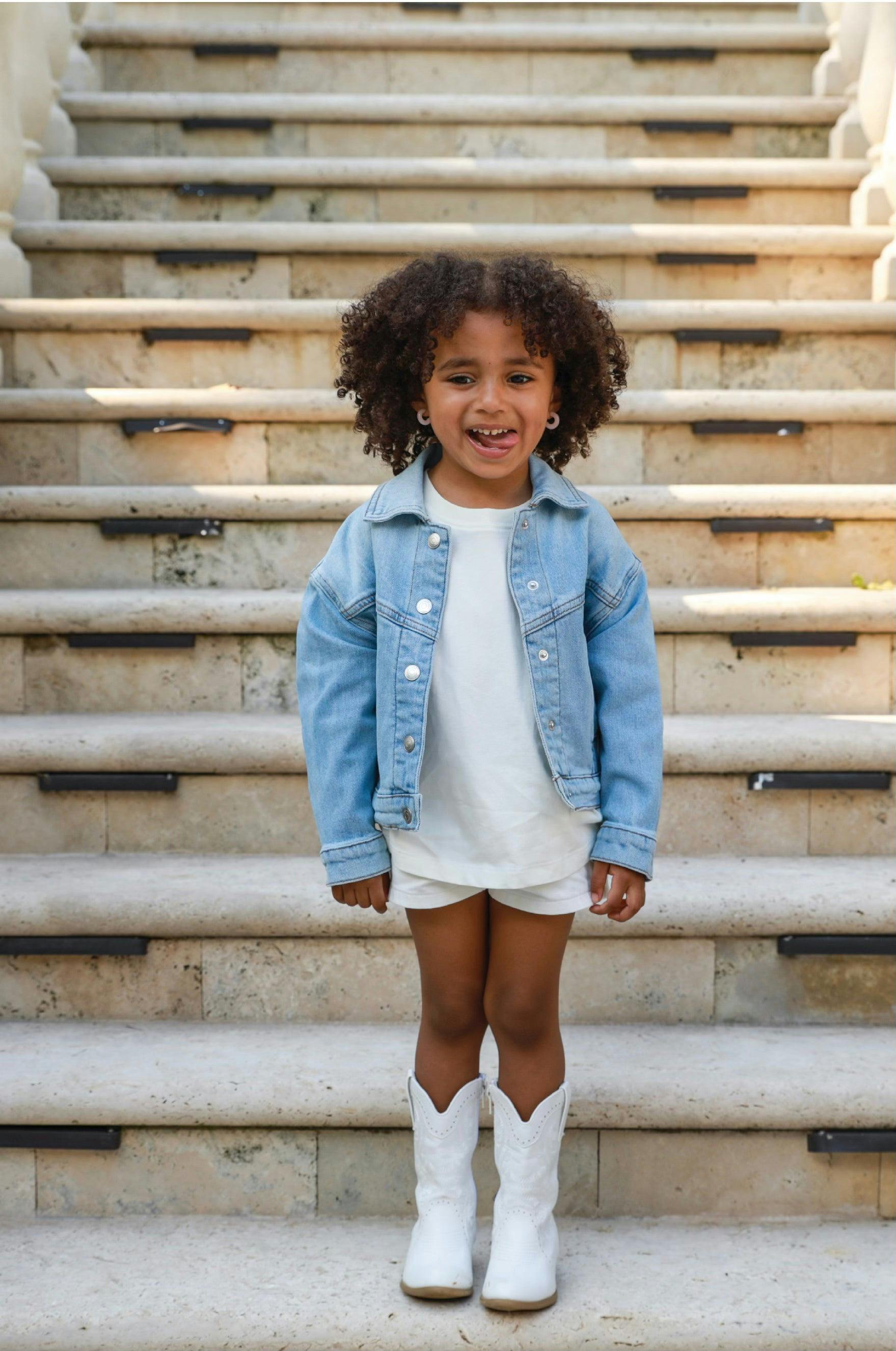Denim Jacket (Modern Trucker Style)